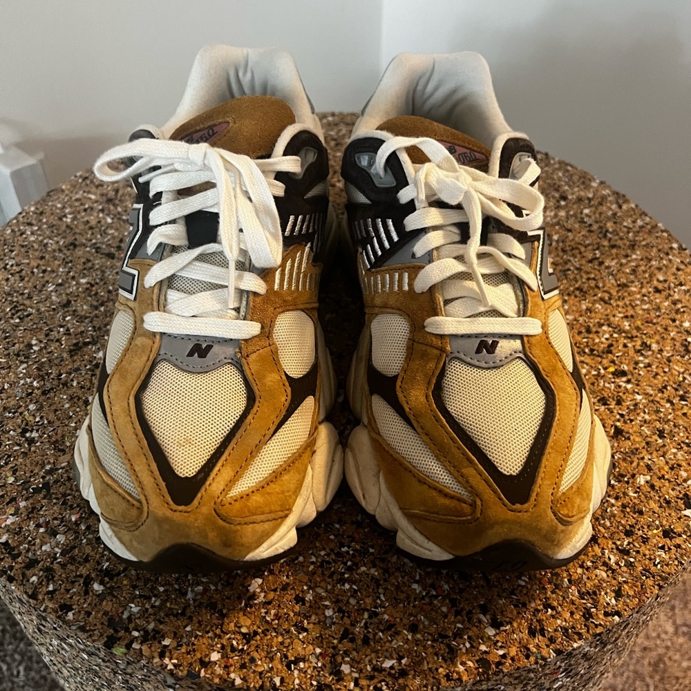 New Balance 9060 Wheat Brown Casual Sneaker